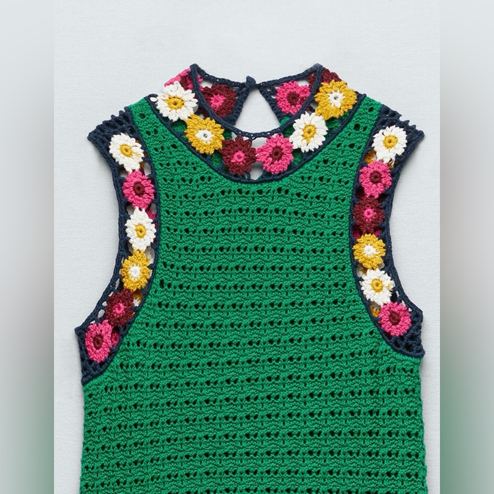 Zara Crotchet Dress - Picture 6 of 11